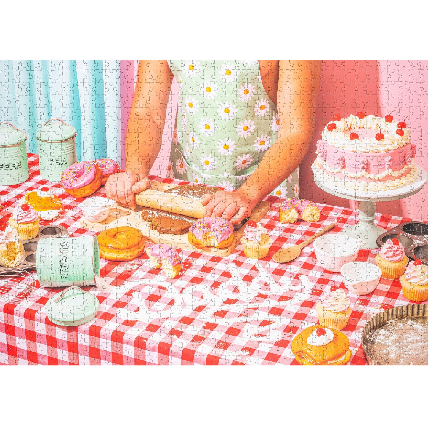 🍩 Sugar Daddy 🧁 | 1000 Piece Jigsaw Puzzle w/ Canvas Bag