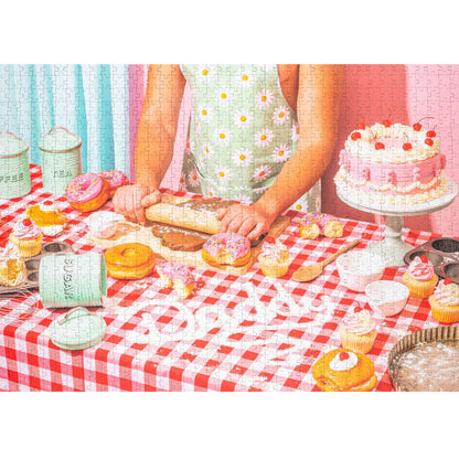 🍩 Sugar Daddy 🧁 | 1000 Piece Jigsaw Puzzle w/ Canvas Bag