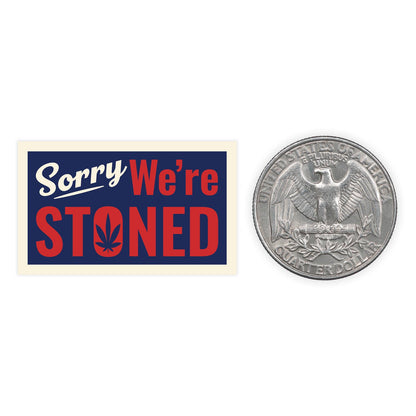 Stoned - Mini Sticker