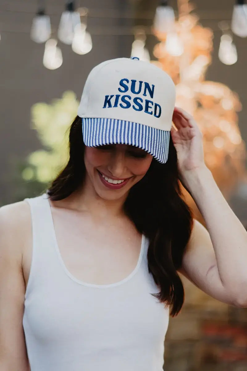 Sunkissed Hat - Pink Stripe
