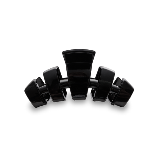 TELETIES - Classic Jet Black Small Hair Clip