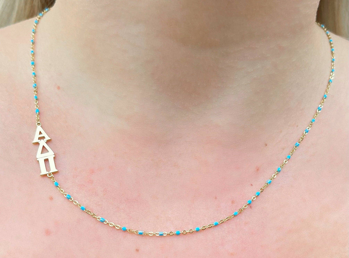 ADPi Side Necklace