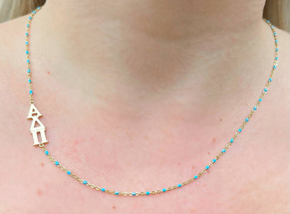 ADPi Side Necklace