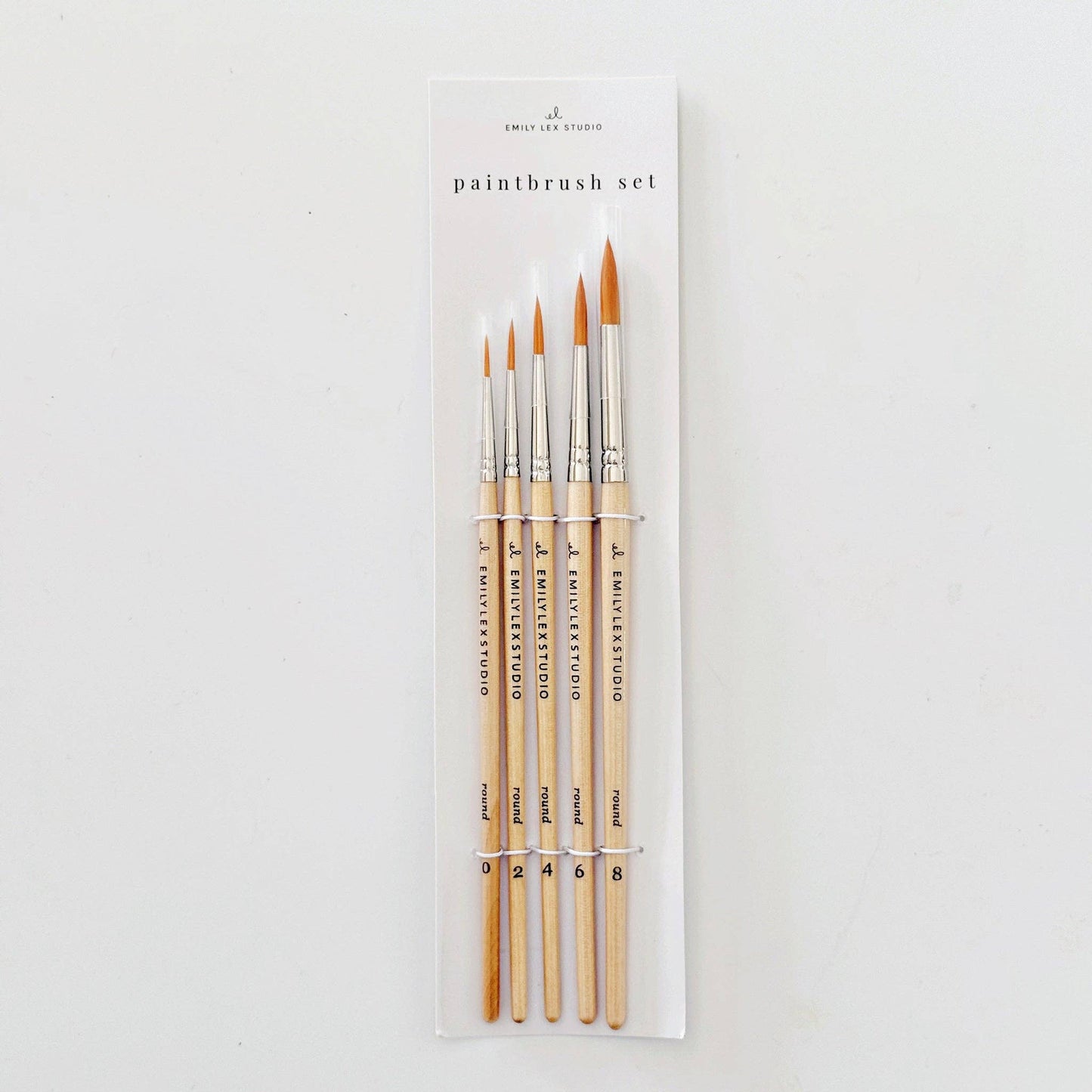 Watercolor paintbrush - Set of 5