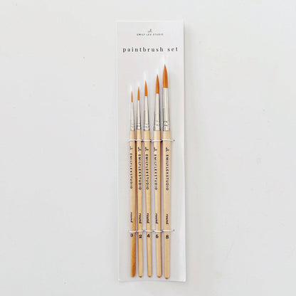 Watercolor paintbrush - Set of 5