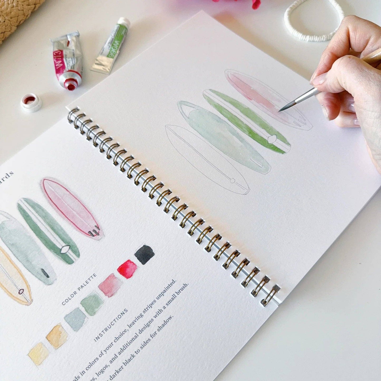 Watercolor Workbook - Tropical