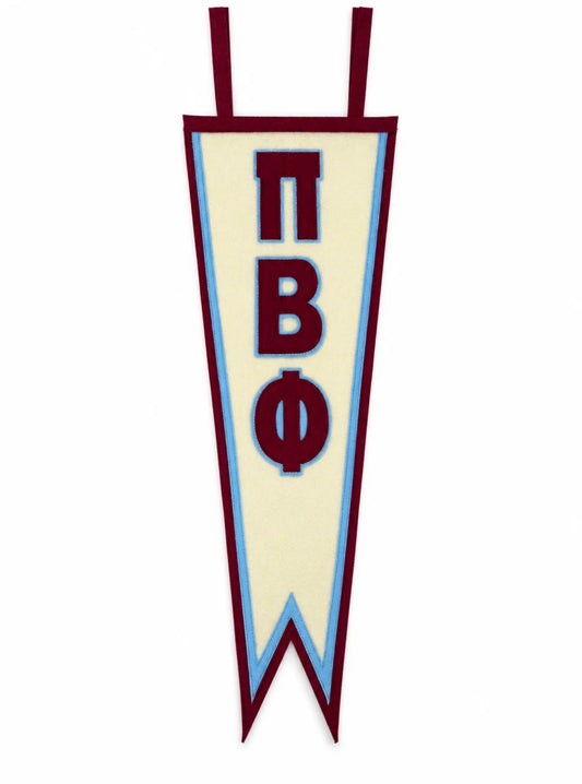 Pi Phi Heritage Pennant Flag