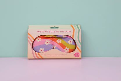 Cheerful Daisy Weighted Eye Pillow