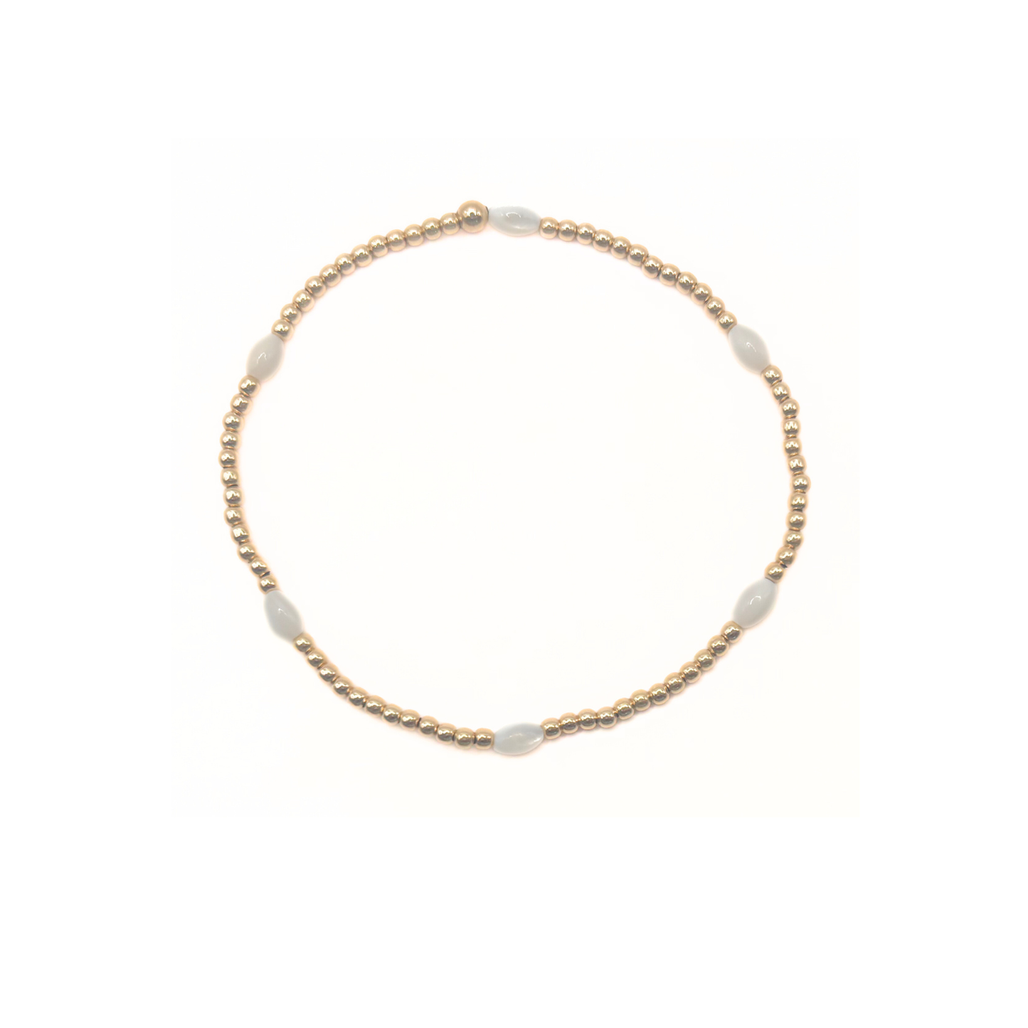 The Aspen Bracelet Collection: White Opal