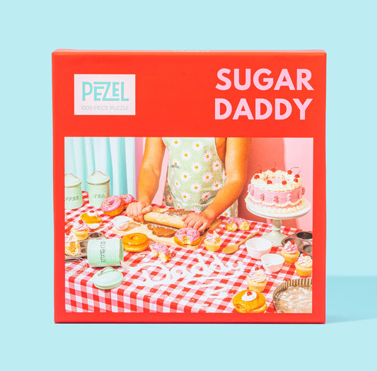 🍩 Sugar Daddy 🧁 | 1000 Piece Jigsaw Puzzle w/ Canvas Bag
