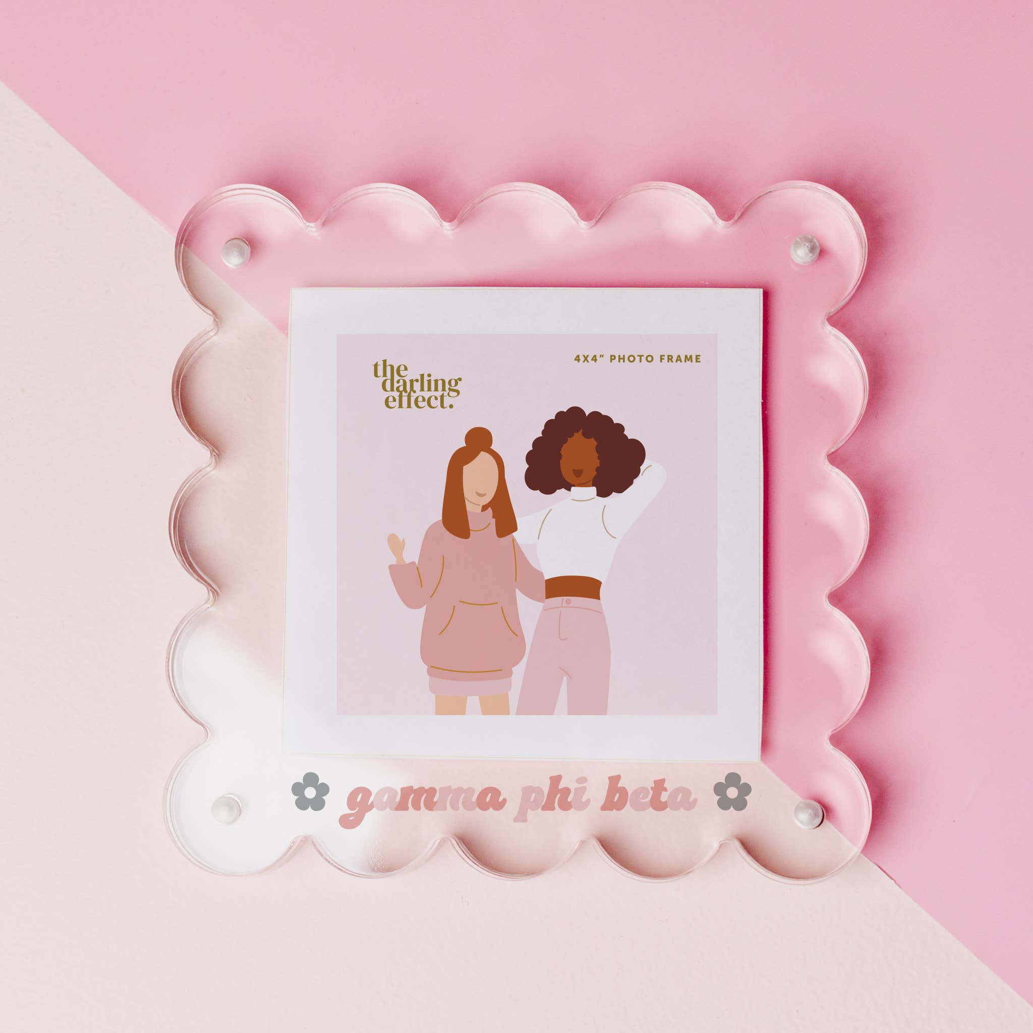 Sisterhood Acrylic Frame - GPhi – A Little Happy