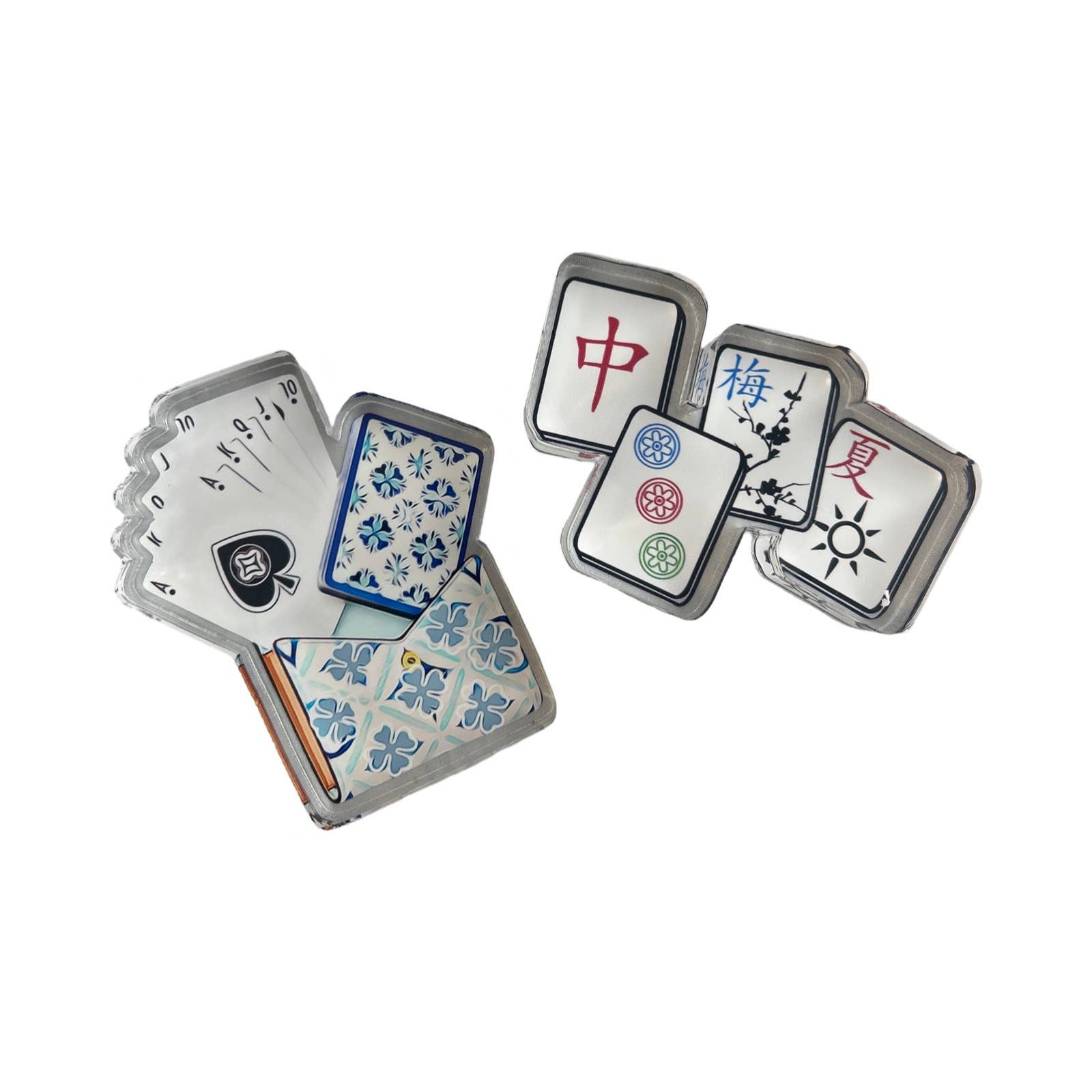 Acrylic Napkin Weight - Mahjong - Thumbnail 2