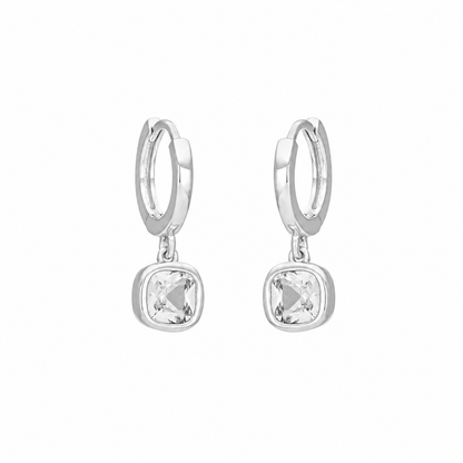 EVIE SAPPHIRE EARRINGS: GOLD