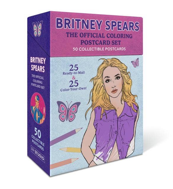 The Official Britney Spears Postcard Book
