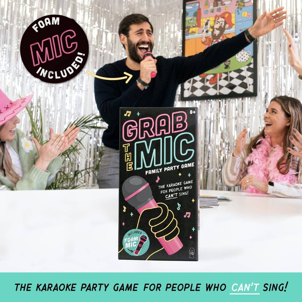 Grab The Mic – Music & Karaoke Party Game