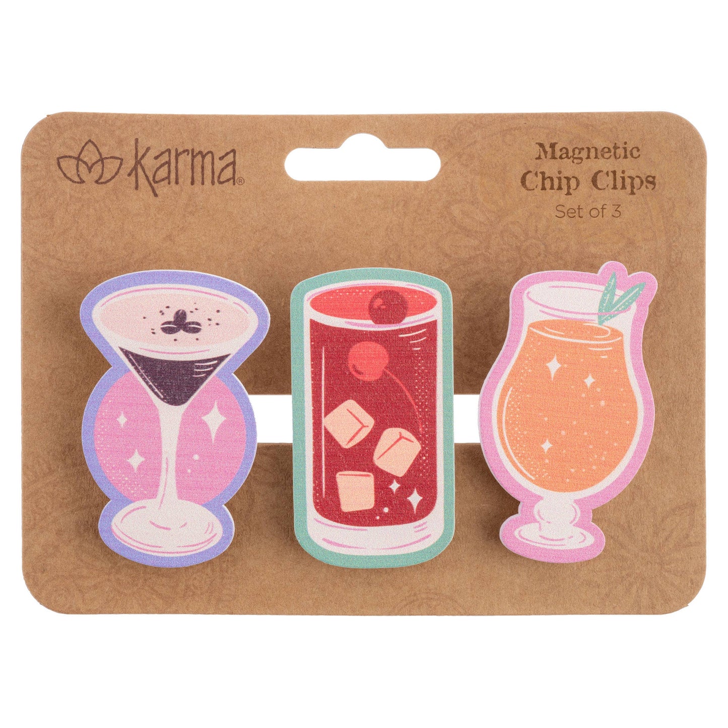 Shaped Magnetic Chip Clips: Matches