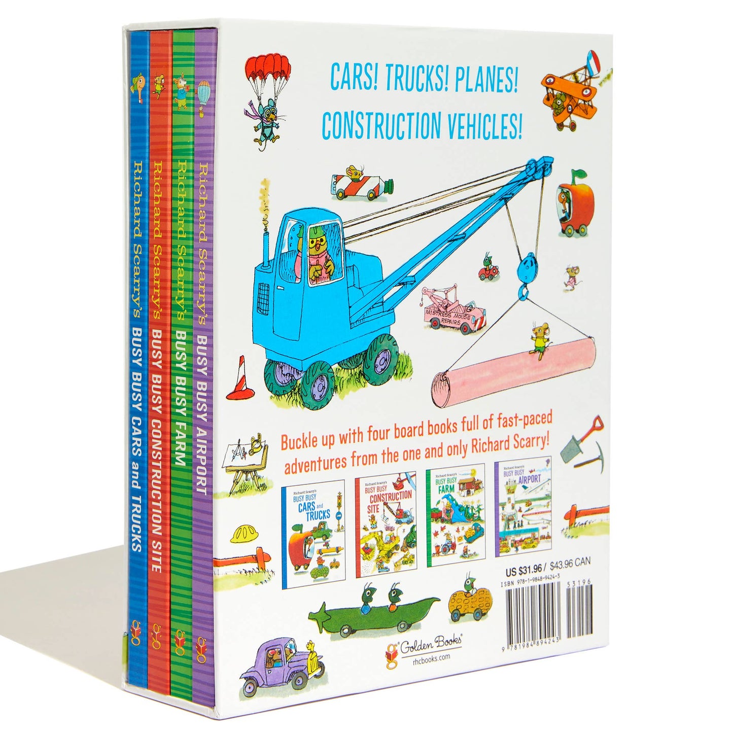 Richard Scarry's Busy Busy Boxed Set