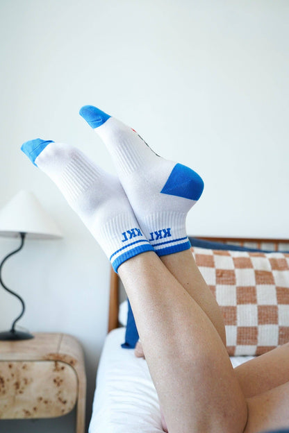ADPi Quarter Socks