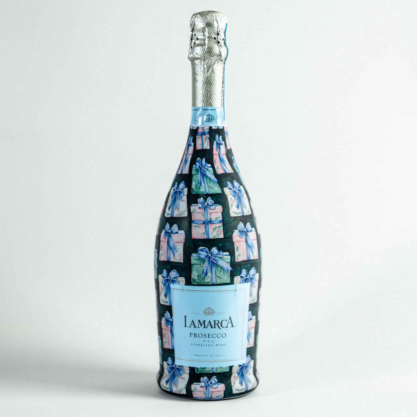 Prosecco Bottle Wrap - Gift of Christmas