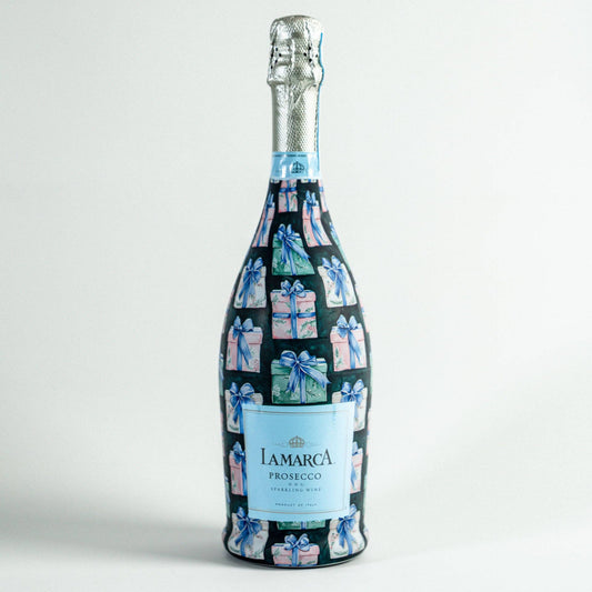 Prosecco Bottle Wrap - Gift of Christmas