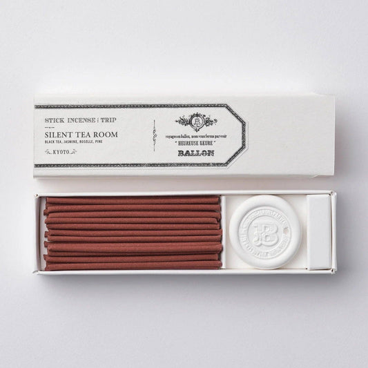 Ballon - Box of 20 Incense Sticks: Silent Tea Room (Kyoto)