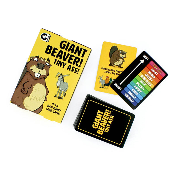 Ginger Fox USA - Giant Beaver! Tiny Ass! Card Game