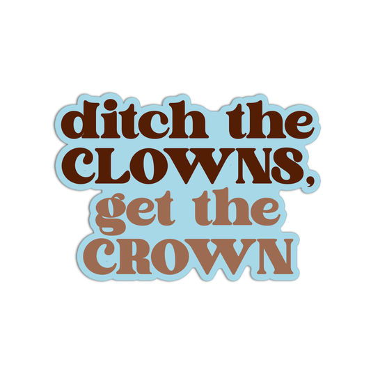 Ditch The Clowns, TTPD Taylor Swift Sticker