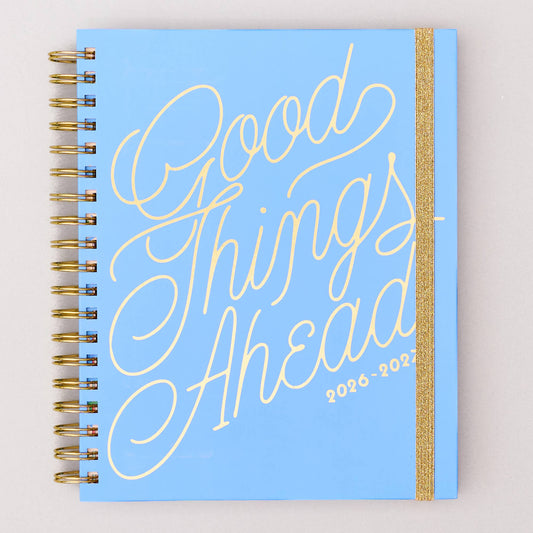17-Month Academic Planner - Large Good Things Ahead