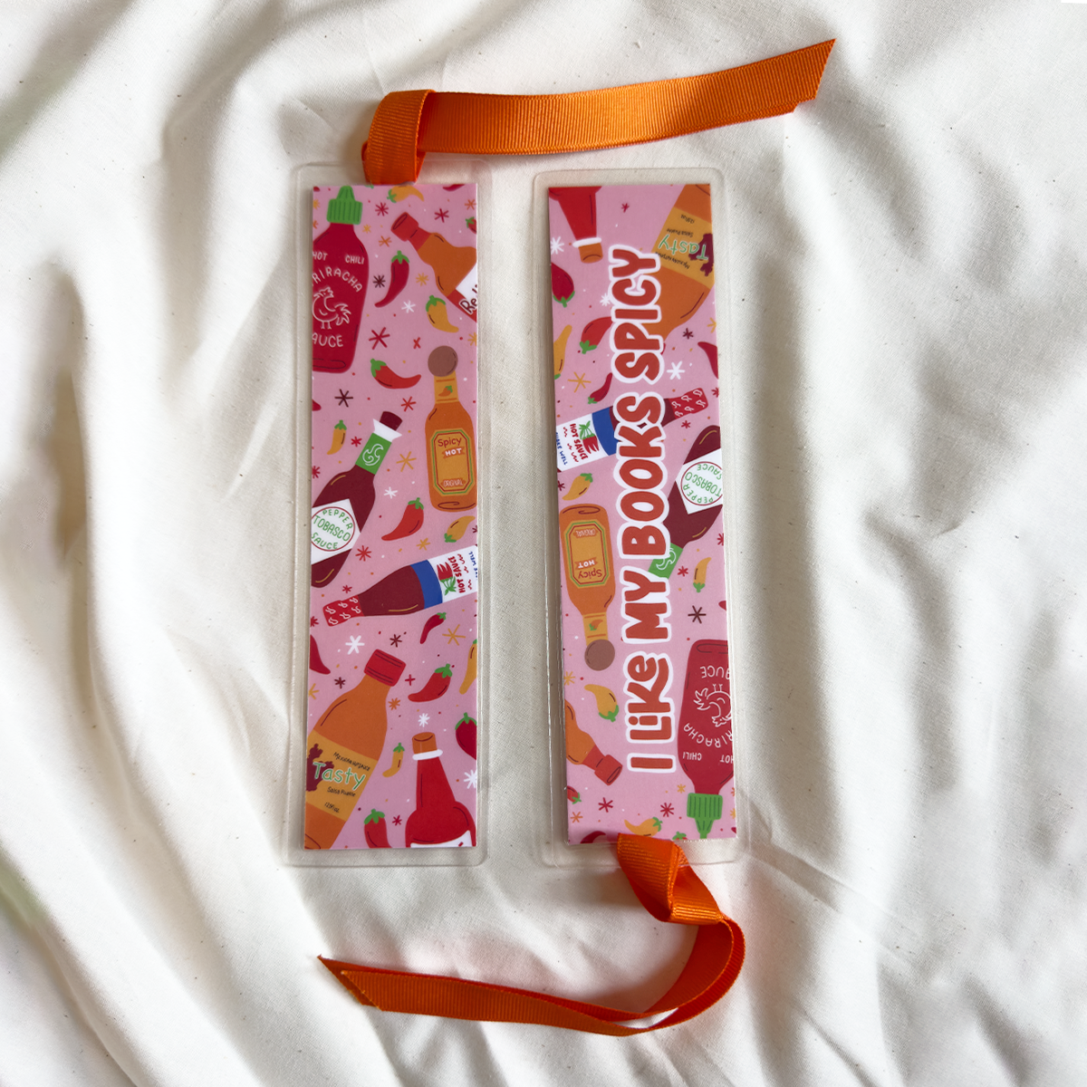 I Like My Books Spicy Bookmark