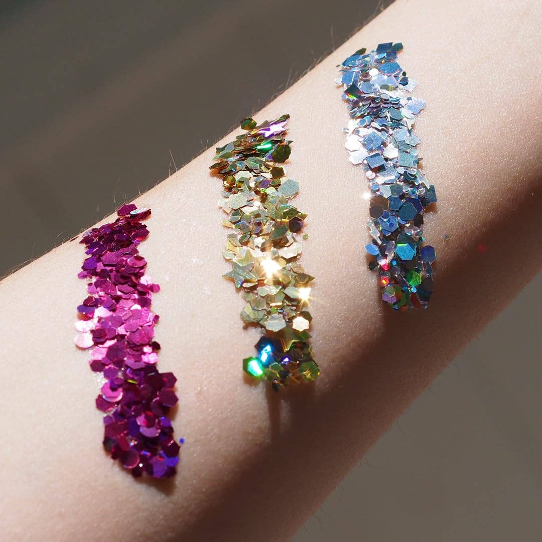 Macro Glitter | Gold-Solar