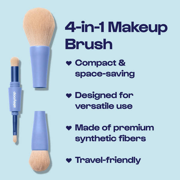 Alleyoop - Overachiever - 4-in-1 Makeup Brush