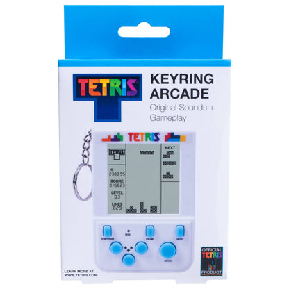 Tetris Keyring Arcade Game - Retro Fun