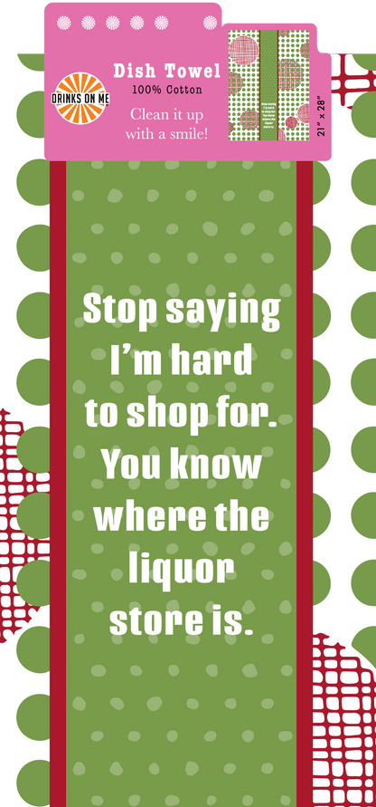 Xmas Hard To Shop Towel