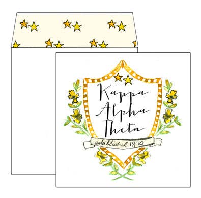 Theta Greeting Cards