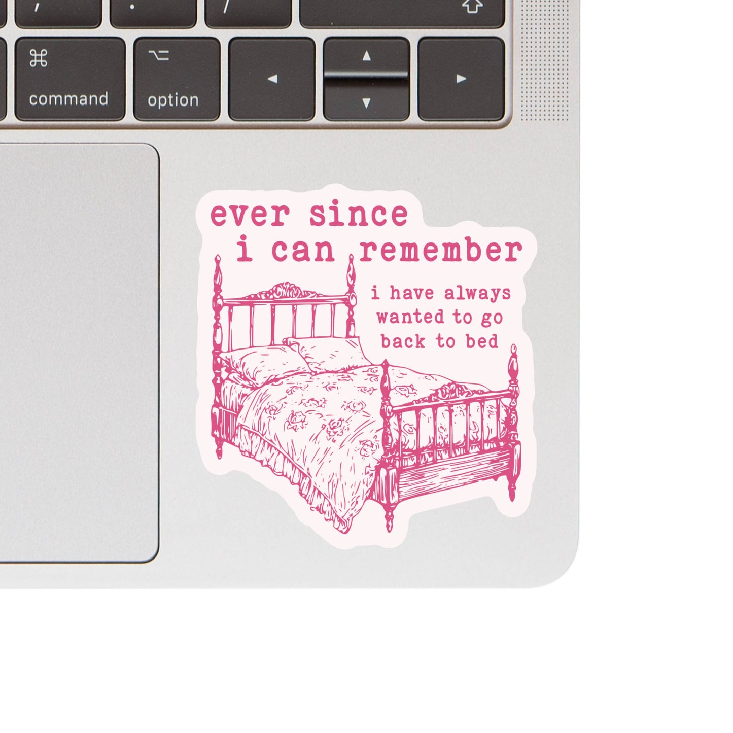 Go Back to Bed Sticker