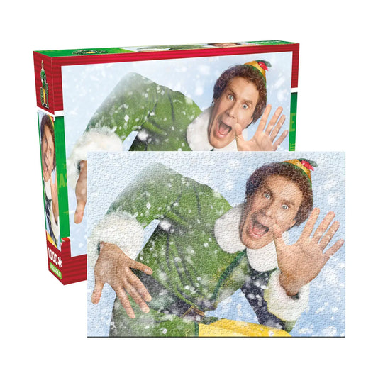 Elf Christmas 1000 Piece Glitter Puzzle