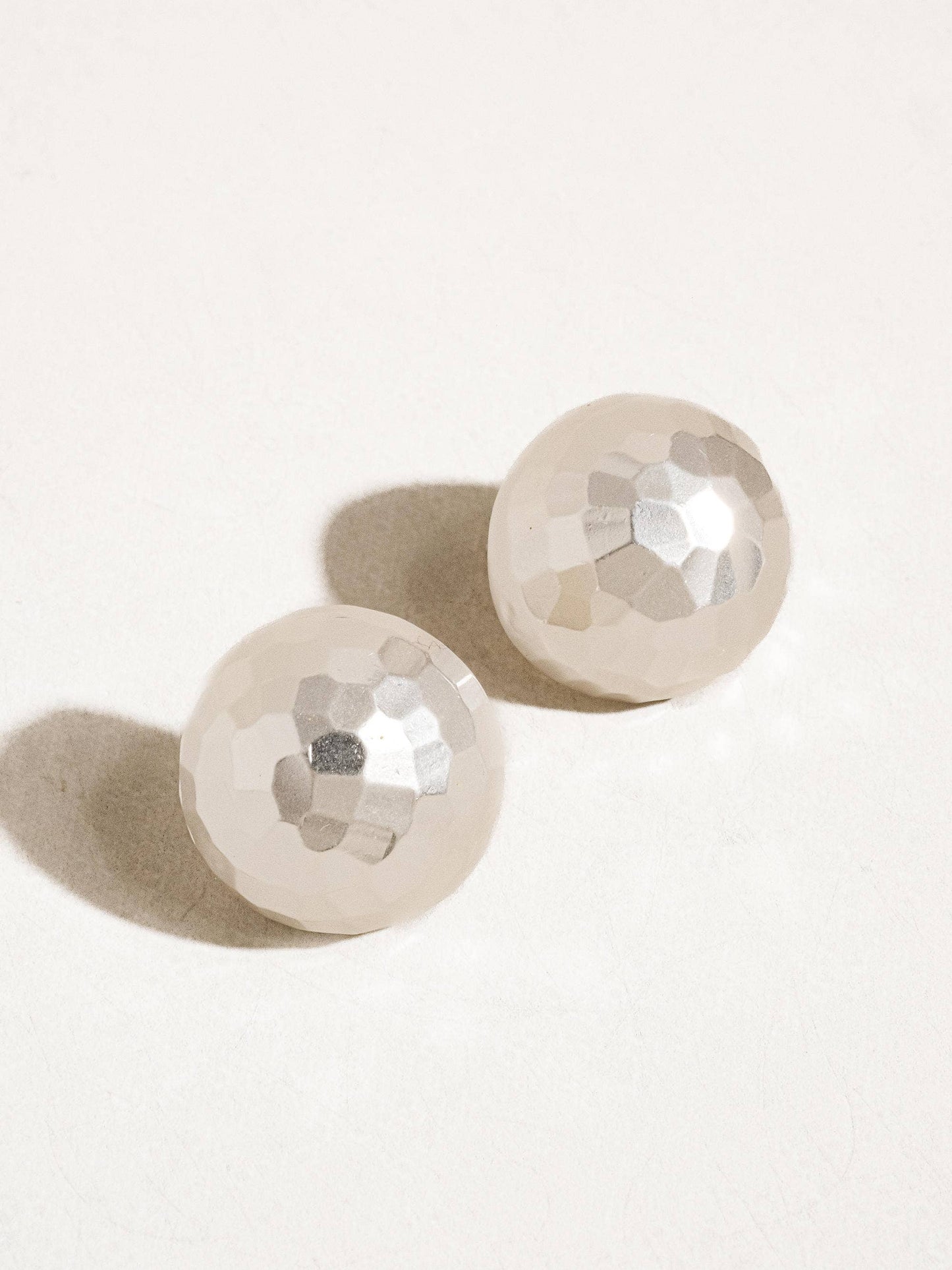 Disco Festive Disco Ball Stud