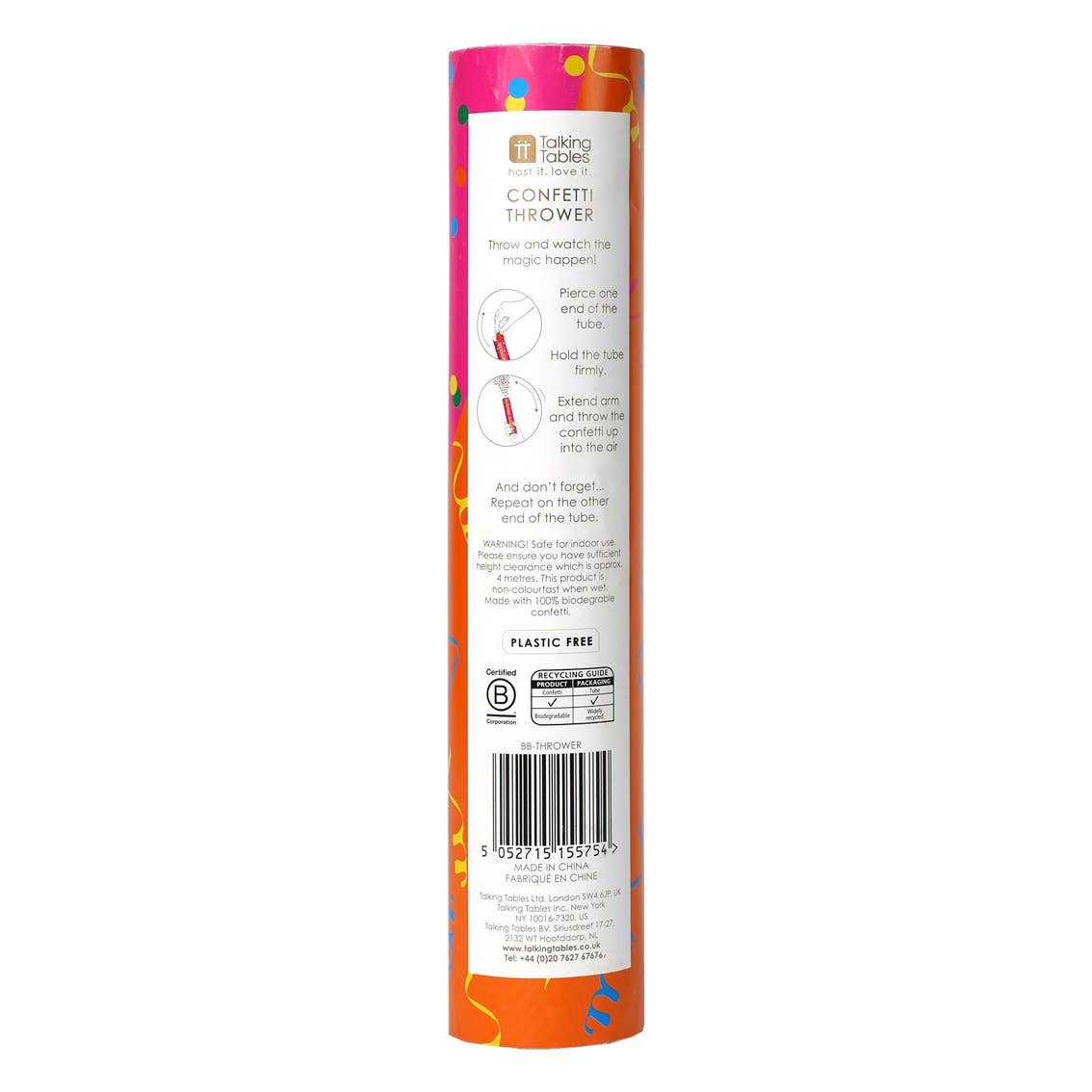 Bright Confetti Thrower