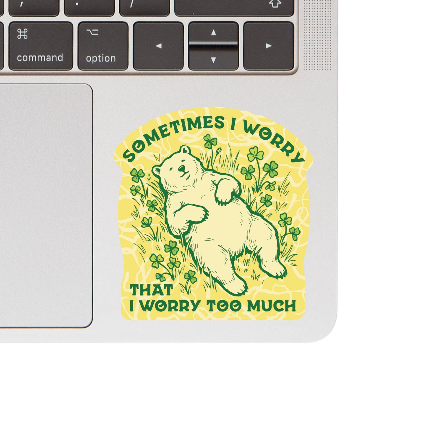 Sometimes I Worry Sticker