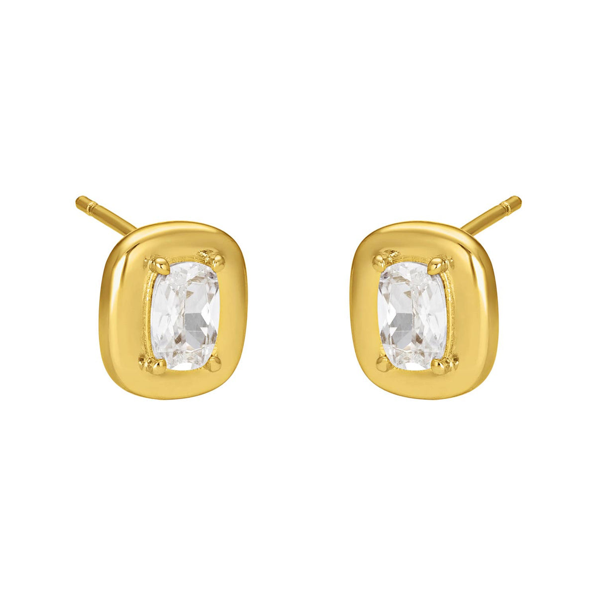 DAHLIA STUDS: GOLD