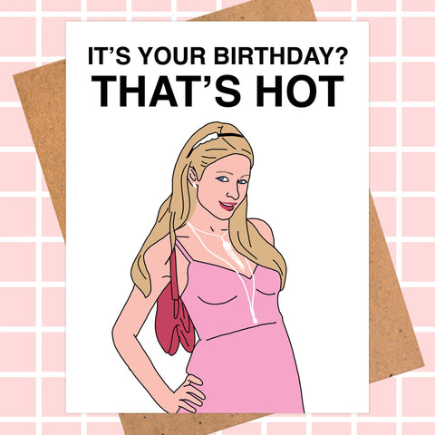 Paris Hilton - That's Hot Birthday Card