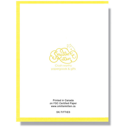 You're The Kitties' Titties Card