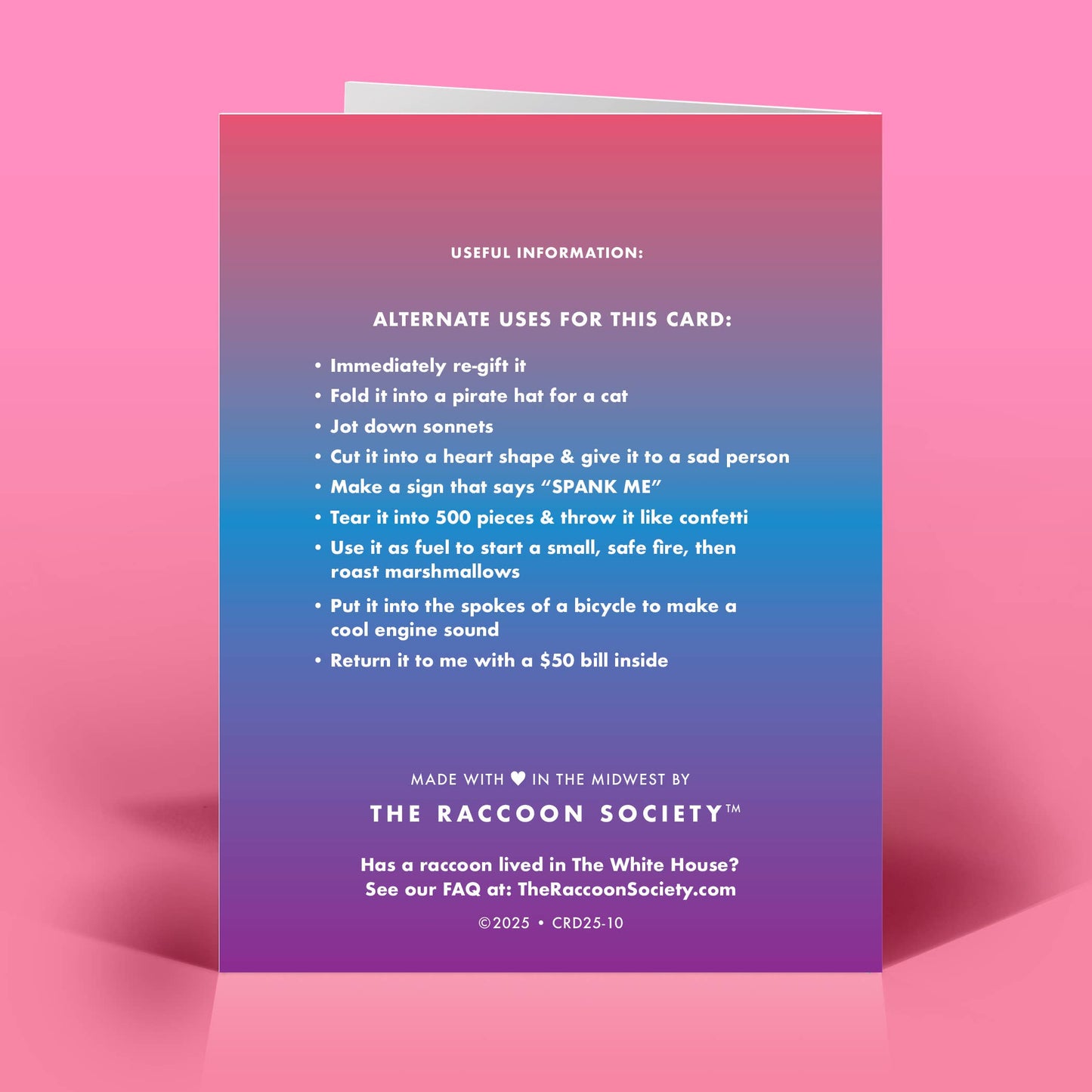 My Favorite Hoe Everyday Card