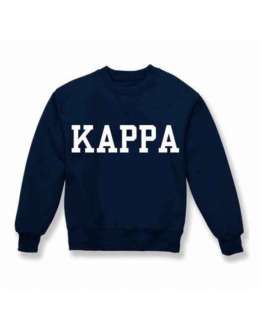 Varsity Sweatshirt - Kappa Kappa Gamma