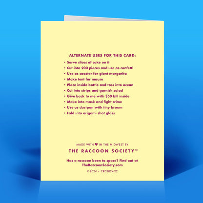 Happy Sloshed Birthday Card