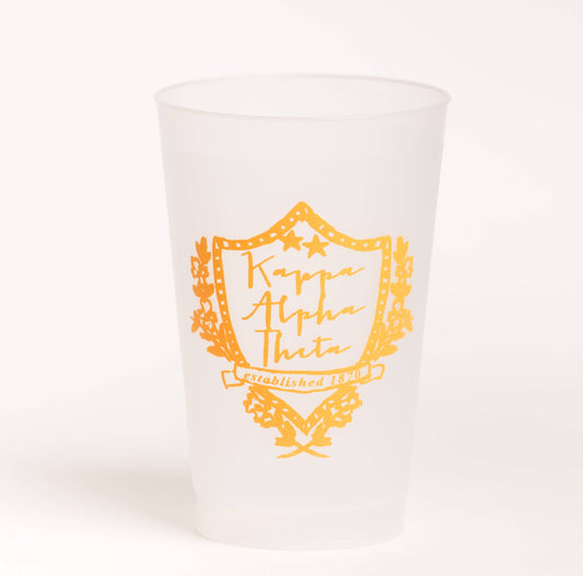 Theta Frosted Cup