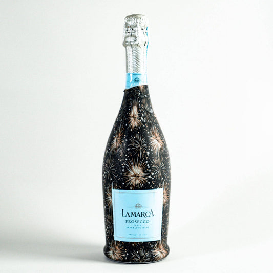 Prosecco Bottle Wrap - NYE Fireworks