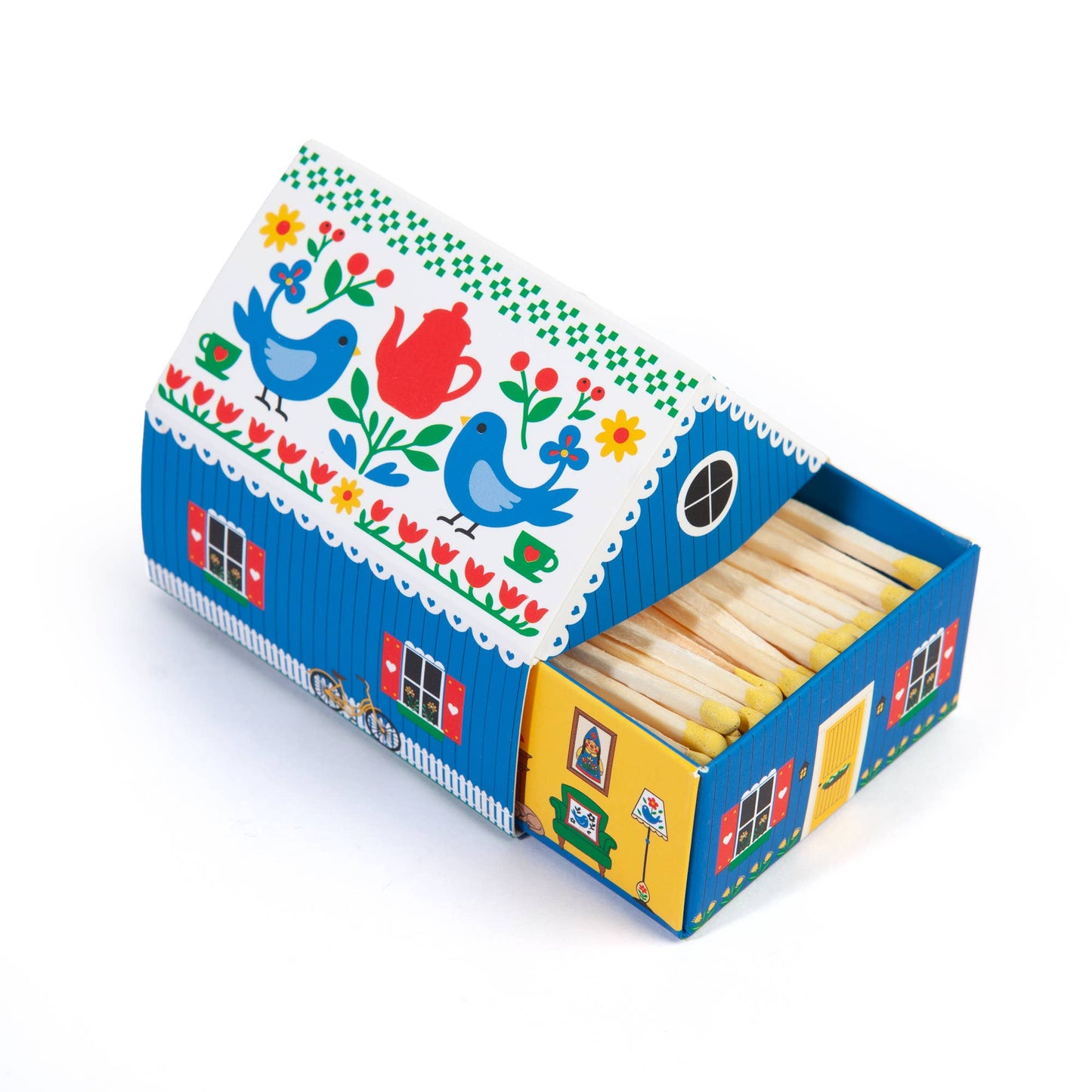 Swedish Dream® Tiny Living Blue Matchbox Cottage