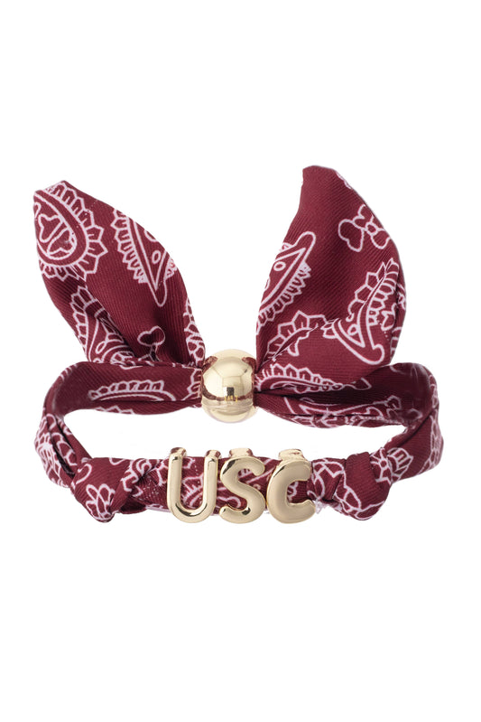South Carolina Gamecocks Bandana Slider Bracelet