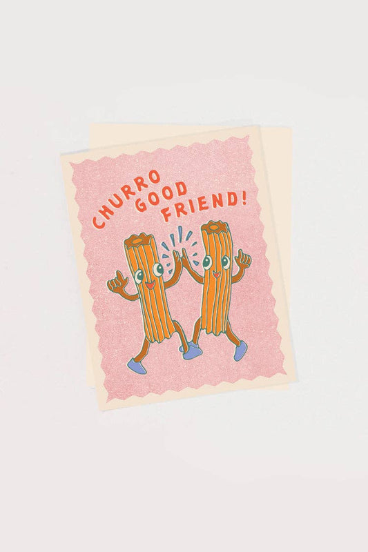 Greeting Card - CHURRO FRIEND - Blank Inside